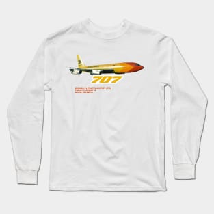 boeing 707 design Long Sleeve T-Shirt